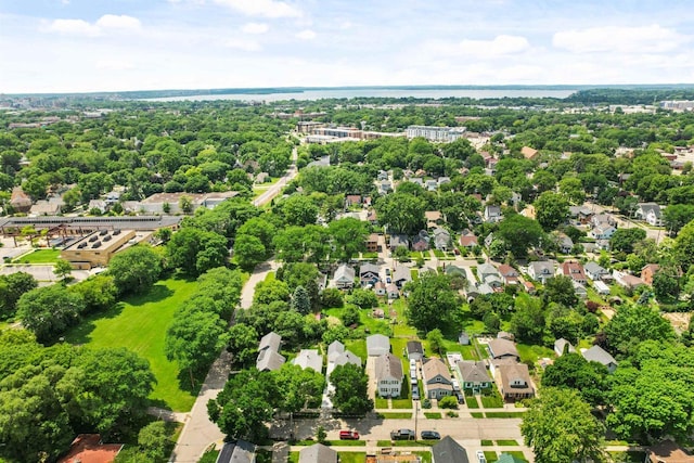 50 S Marquette St, Madison, WI 53704 - aerial view of residential area with a tree filled landscape