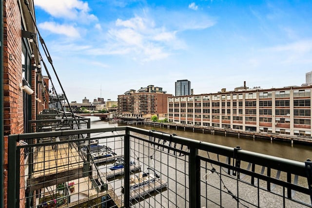 200 S Water St Unit 307, Milwaukee, WI 53204 - balcony with a city view and a water view