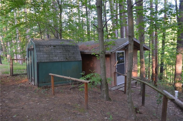 1330A 21 3/4 St, Cameron, WI 54822 - view of shed