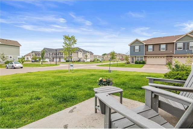 7243 Fall Dr, Hugo, MN 55038 - view of green lawn with a residential view