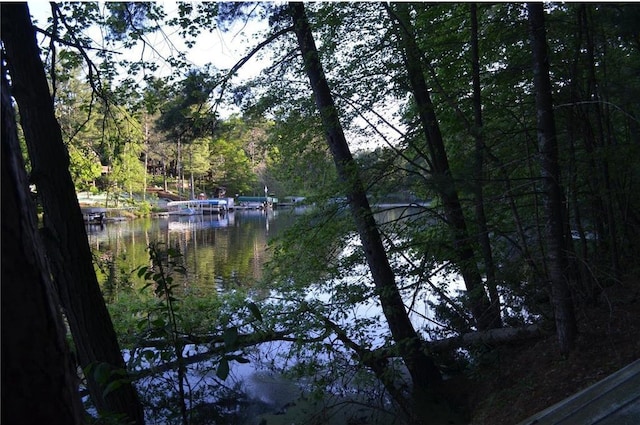 1330 21 3/4 St Unit A, Cameron, WI 54822 - water view featuring a forest