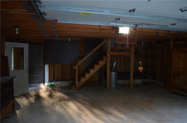 1330 21 3/4 St Unit A, Cameron, WI 54822 - view of garage