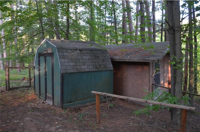 1330 21 3/4 St Unit A, Cameron, WI 54822 - view of shed