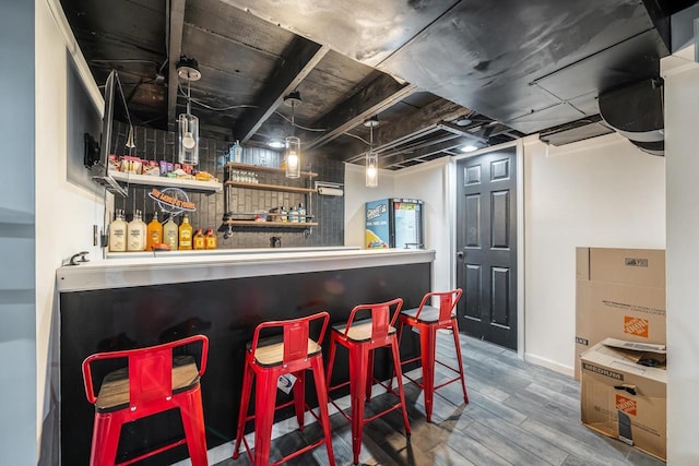 500 S Pierce Ave, Appleton, WI 54914 - indoor bar with wood finished floors