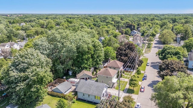 500 S Pierce Ave, Appleton, WI 54914 - aerial perspective of suburban area with a heavily wooded area