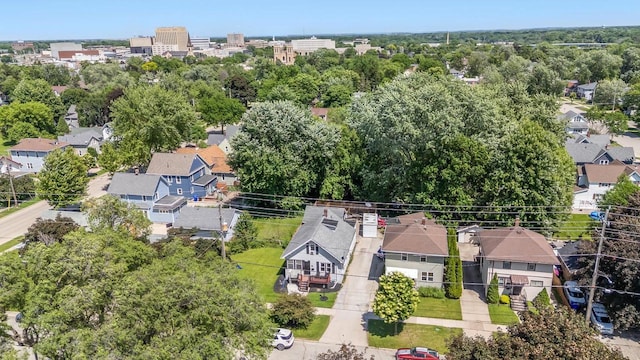 500 S Pierce Ave, Appleton, WI 54914 - aerial view of residential area with a tree filled landscape