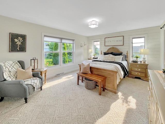 431 Limestone St, Kiel, WI 53042 - bedroom featuring multiple windows and light colored carpet