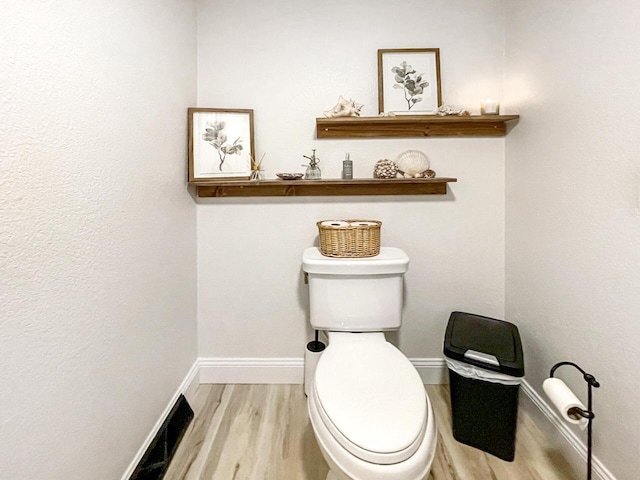 431 Limestone St, Kiel, WI 53042 - bathroom with wood finished floors and toilet