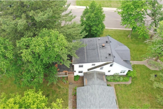 514 S Robert St, Grantsburg, WI 54840 - aerial view of property and surrounding area