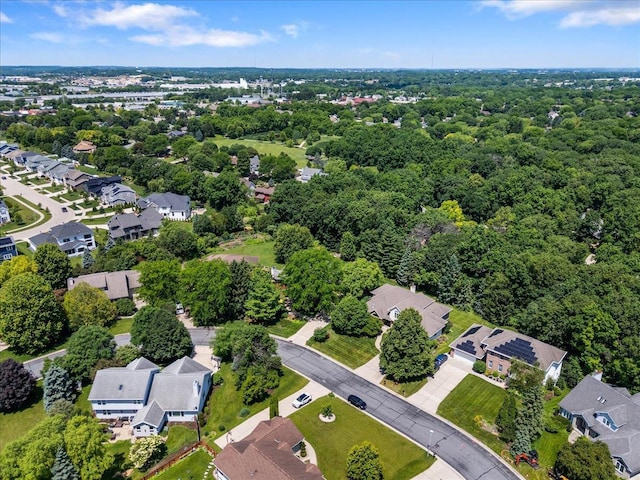 5870 Persimmon Dr, Fitchburg, WI 53711 - aerial perspective of suburban area