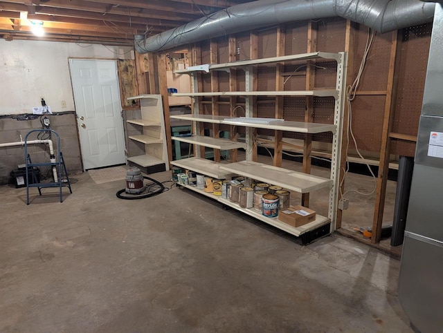 3664 Martin Rd, Kronenwetter, WI 54455 - view of unfinished below grade area