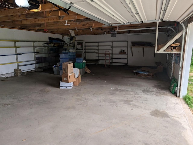 3664 Martin Rd, Kronenwetter, WI 54455 - garage with a garage door opener