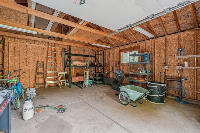 S46W22428 Tansdale Rd, Waukesha, WI 53189 - view of garage