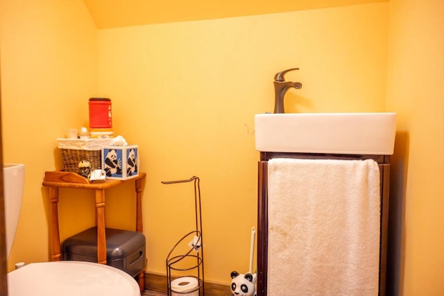 1949 Cypress Ln, Arkdale, WI 54613 - bathroom featuring toilet