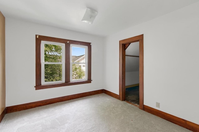 215 W Burns St, Portage, WI 53901 - carpeted spare room with baseboards