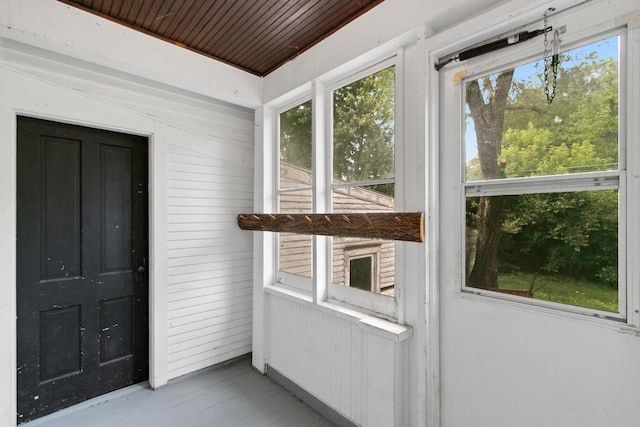 215 W Burns St, Portage, WI 53901 - doorway to property