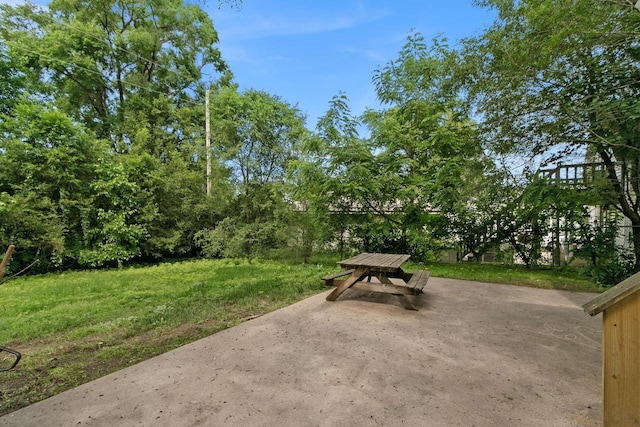 215 W Burns St, Portage, WI 53901 - view of patio / terrace