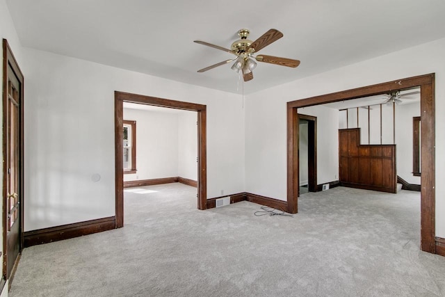 215 W Burns St, Portage, WI 53901 - unfurnished room featuring carpet flooring and a ceiling fan
