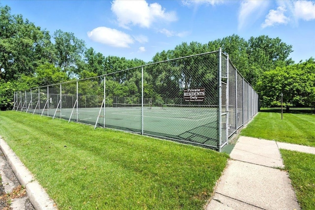 3107 Harbor Village Rd Unit 1, Middleton, WI 53562 - view of tennis court