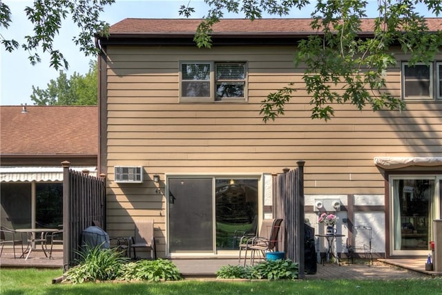 45 Stump Lake Rd Unit 6, Chippewa Falls, WI 54729 - rear view of property featuring a patio area