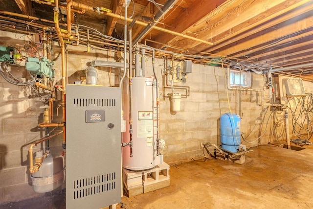7040 Blonien Ave, Rudolph, WI 54475 - utilities with water heater
