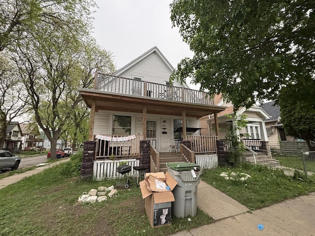 2432 W Concordia Ave, Milwaukee, WI 53206 - view of front of home with a porch