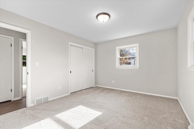 N113W20588 Edgewood Dr, Germantown, WI 53022 - unfurnished bedroom with carpet and a closet