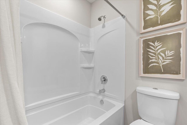 N113W20588 Edgewood Dr, Germantown, WI 53022 - full bathroom with shower / bath combo and toilet