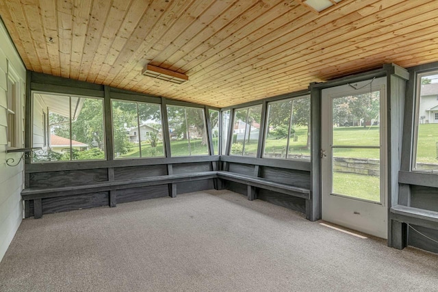 619 4th Ave, New Glarus, WI 53574 - view of unfurnished sunroom