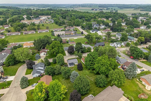 619 4th Ave, New Glarus, WI 53574 - aerial perspective of suburban area