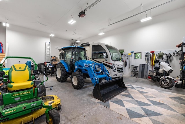 4047 Scenic Rd, Jackson, WI 53037 - garage with a garage door opener