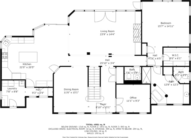 4047 Scenic Rd, Jackson, WI 53037 - view of property floor plan