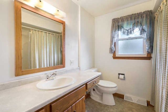 1313 S 26th St, Manitowoc, WI 54220 - bathroom with vanity and curtained shower