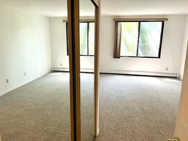 2200 W Good Hope Rd Unit 115, Glendale, WI 53209 - spare room featuring carpet flooring and baseboard heating