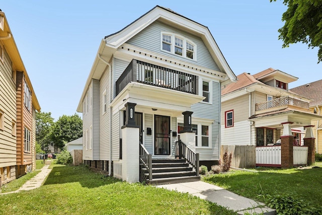 3936 N 14th St Unit 3938, Milwaukee, WI 53206 - view of front of property with a balcony