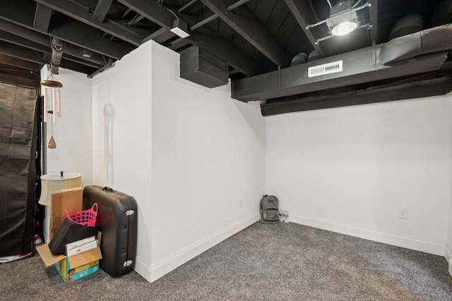 3936 N 14th St Unit 3938, Milwaukee, WI 53206 - finished basement with carpet and baseboards