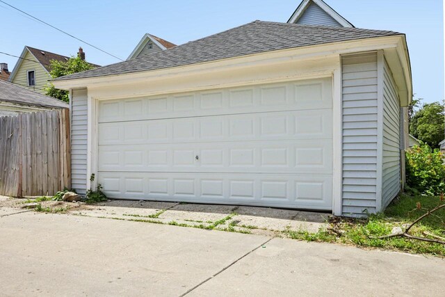 3936 N 14th St Unit 3938, Milwaukee, WI 53206 - view of detached garage
