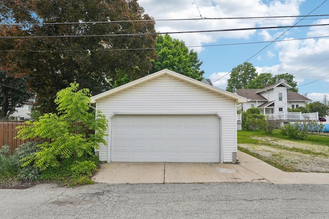 509 S 6th Ave, West Bend, WI 53095 - view of detached garage