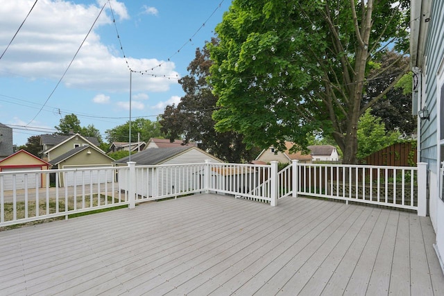 509 S 6th Ave, West Bend, WI 53095 - view of deck