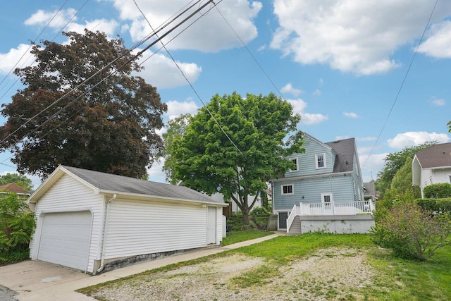 509 S 6th Ave, West Bend, WI 53095 - view of detached garage
