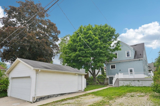 509 S 6th Ave, West Bend, WI 53095 - view of detached garage
