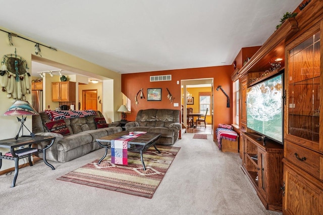 8216 Anna Ave, Wind Lake, WI 53185 - living room with light carpet