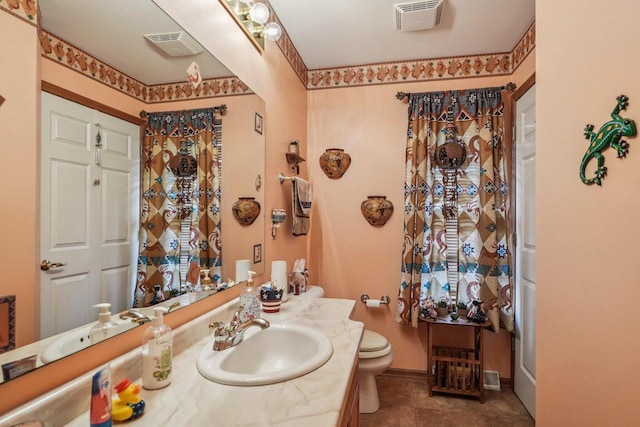 8216 Anna Ave, Wind Lake, WI 53185 - bathroom featuring vanity and tile patterned flooring