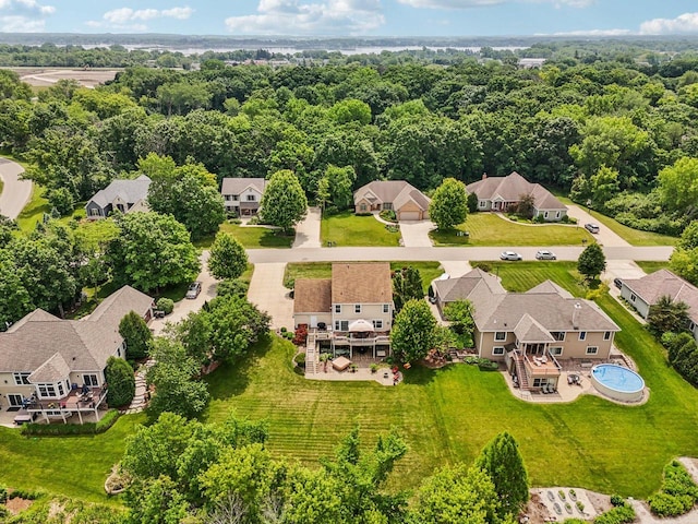 8216 Anna Ave, Wind Lake, WI 53185 - aerial view of residential area