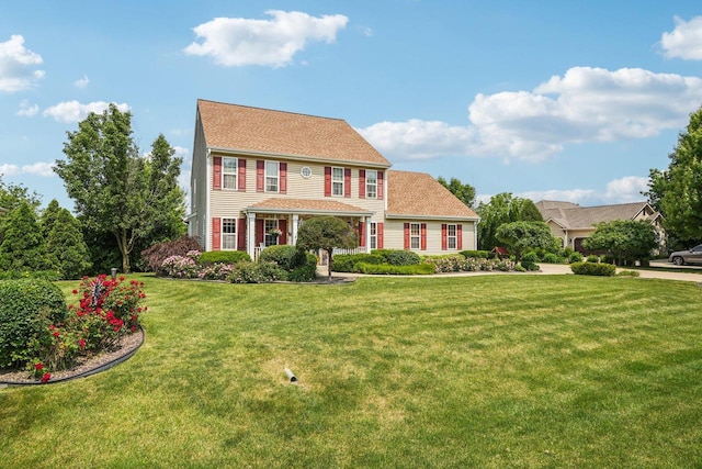 8216 Anna Ave, Wind Lake, WI 53185 - colonial inspired home with a front lawn