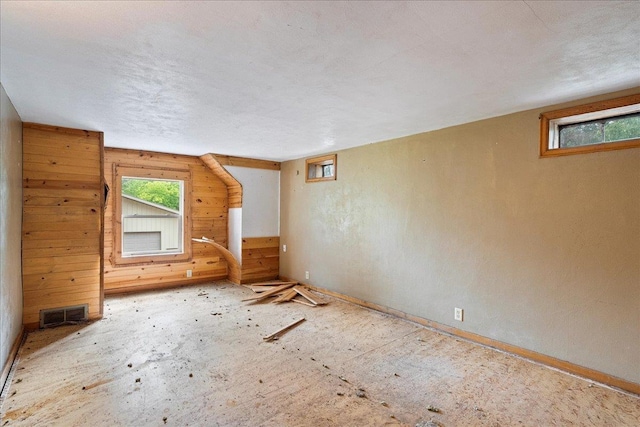 1507 N Peach Ave, Marshfield, WI 54449 - additional living space featuring wooden walls