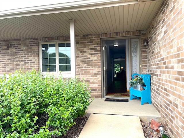1216 Pond View Cir, De Pere, WI 54115 - entrance to property featuring brick siding