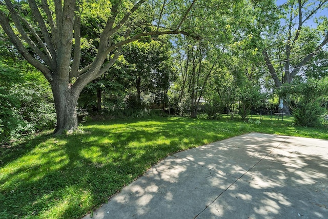5531 W Stack Dr, Milwaukee, WI 53219 - view of grassy yard featuring a patio area