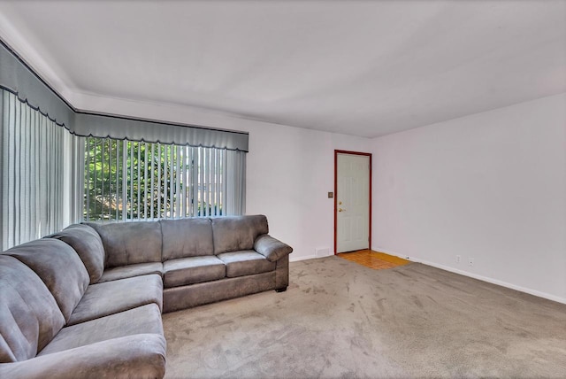 5531 W Stack Dr, Milwaukee, WI 53219 - carpeted living room with baseboards