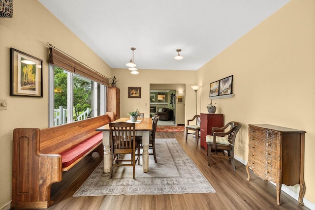 1242 E Edgewood Dr, Appleton, WI 54913 - dining room featuring wood finished floors and baseboards